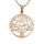Tree of life with root of essence PVD- rose gold-41mm
