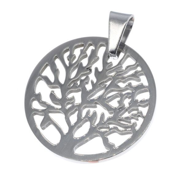 Stainless steel pendant - Tree of Life