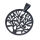 Stainless steel pendant - Tree of Life