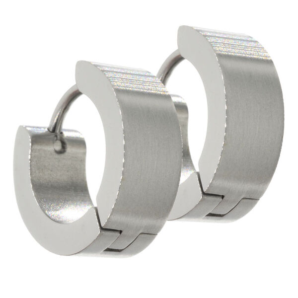 Klappcreole 10mm mattiert Stahl