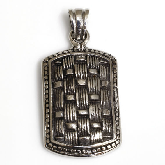Edelstahlanhänger - Dogtag