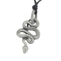 Pewter pendant - Snake