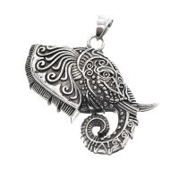 Stainless steel pendant “Elephant Head”