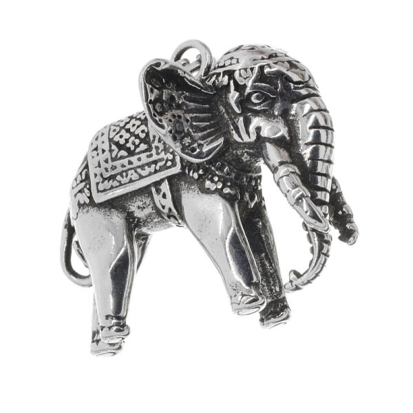 Edelstahlanhänger- Elefant Benjamin
