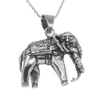 Edelstahlanhänger- Elefant Benjamin