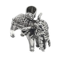 Edelstahlanhänger- Elefant Benjamin