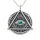Stainless steel pendant - the all-seeing eye / Freemasonry / Eye of God