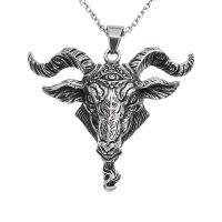 Stainless steel pendant `Baphomet´