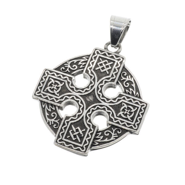 Stainless steel pendant `Celtic cross´