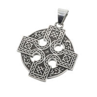 Stainless steel pendant `Celtic cross´