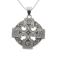 Stainless steel pendant `Celtic cross´
