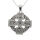 Stainless steel pendant `Celtic cross´