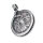 Stainless steel pendant - Tree of Life with snake