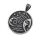 Stainless steel pendants - sun, moon, and stars