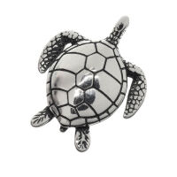 Stainless steel pendant - Hawksbill turtle