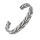 Stainless steel Bangle - Braided Rope