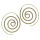 Bronze earrings - Spiral
