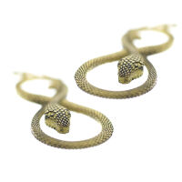 Bronze earrings - Snake “Viper”