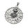 Stainless Steel Pendant - Lily Compass Smal