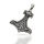 925 Sterling Silberanhänger - Thors Hammer