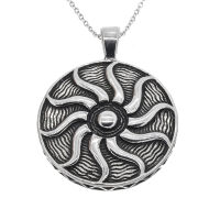 Stainless steel pendant - Sun Steel