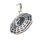 Yin & Yang / Eight Trigrams Steel-flat-29 mm
