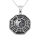 Yin & Yang / Eight Trigrams Steel-flat-37 mm