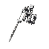 Stainless steel pendant - Tattoo Machine