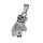 Stainless steel pendant - boxing glove PVD -...