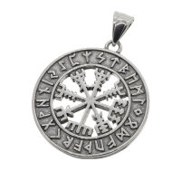 Stainless Steel Pendant - Compass “Vegvisir” B-Grade