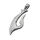 Stainless steel pendant - Hei Matau