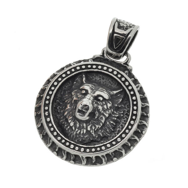 Stainless Steel Pendant - Fenrir