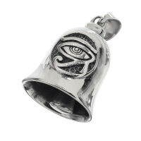 Stainless Steel Pendal- Bell with Eye of Ra