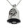 Stainless Steel Pendal- Bell with Eye of Ra