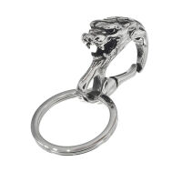 Stainless steel keychain - Tiger