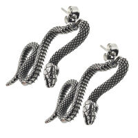 Stainless steel Stud Earring - Serpent