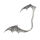 Stainless steel Earring - Bat Wings