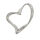 Stainless steel pendant - Heart “Mon Cœur”