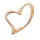 Stainless steel pendant - Heart “Mon Cœur”