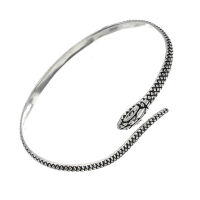 Bronze upper arm Cuff - Cleopatra Bronze silver-plated