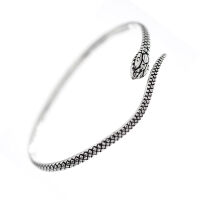 Bronze upper arm Cuff - Cleopatra Bronze silver-plated