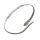 Bronze upper arm Cuff - Cleopatra Bronze silver-plated