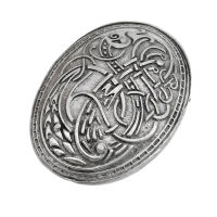 Fibula - Viking Shield Pewter