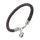 Lederarmband mit Edelstahlverschluß