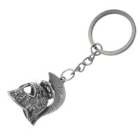 Keyring Pewter - Helmet "Spartan"