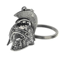 Schlüsselanhänger Zinn - Helm "Spartaner"