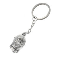 Keyring Pewter - Helmet "Hounskull"
