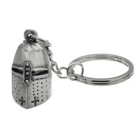 Schlüsselanhänger Zinn - Helm "Topf"