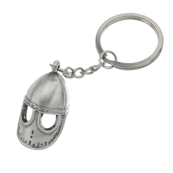 Schlüsselanhänger Zinn - Helm "Wikinger"