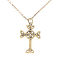 Bronzeanhänger Kreuz aus Keltischem Knoten